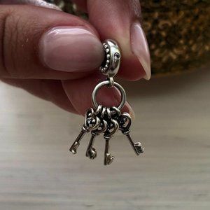 Pandora Keys of Love Dangle Charm
